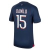 Camiseta de fútbol Paris Saint-Germain 2023-24 Danilo 15 Primera Equipación - Hombre